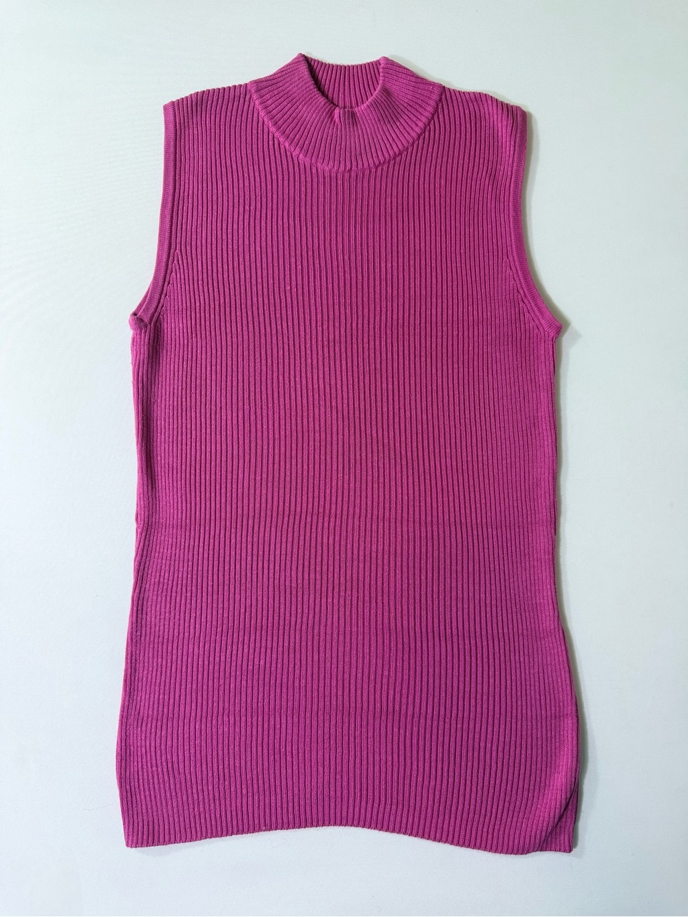 Best Connections Women’s Pink Silk Sleeveless Shirt Vintage Y2K 90’s Size 4